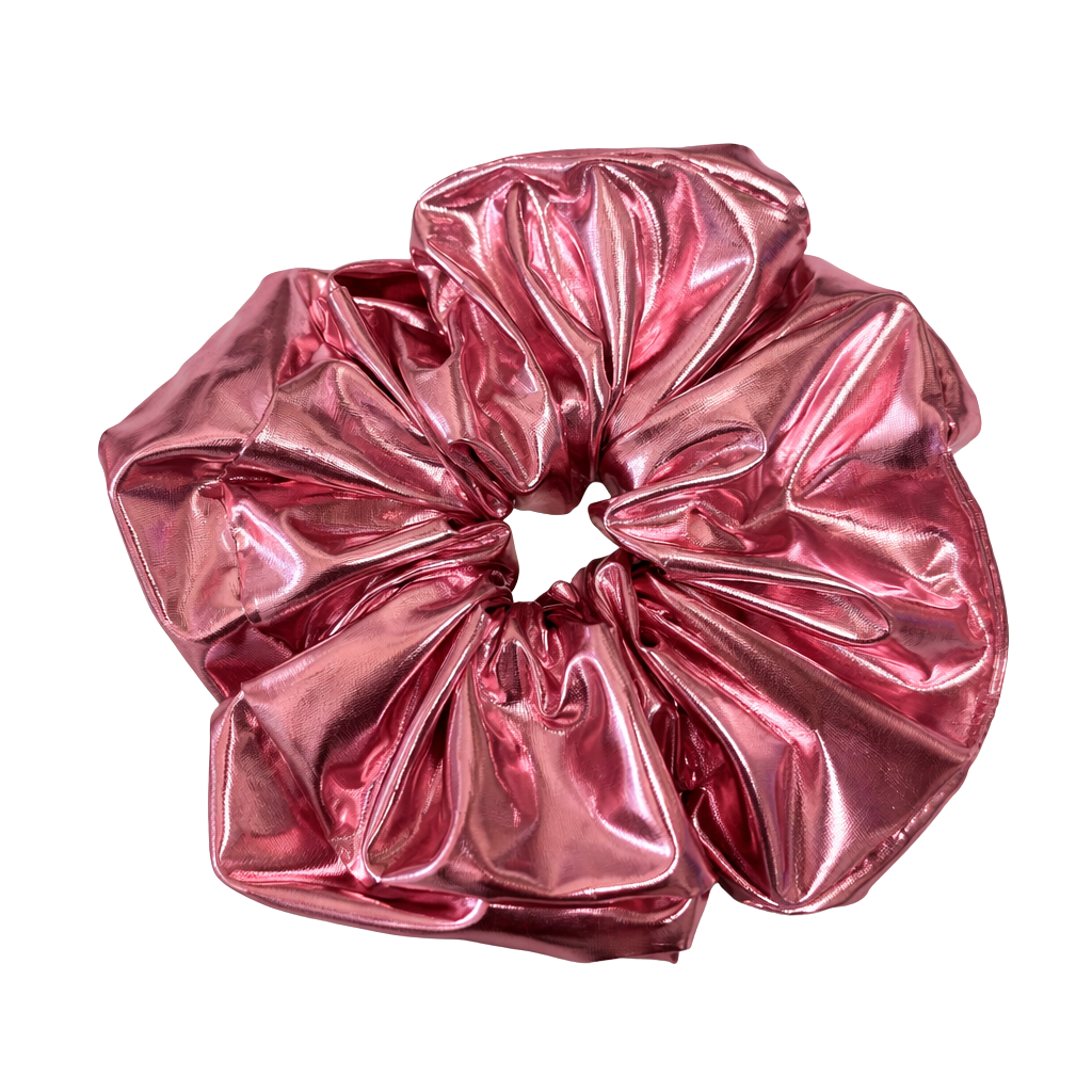 CHOUCHOU ROSE METALLISE